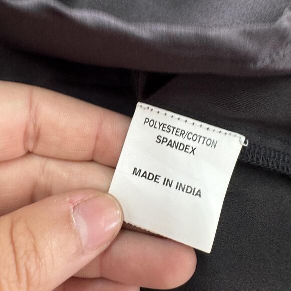 eShakti Dress Womens 2 Black Multi Patchwork Sleeveless A-Line Fit Flare Retro - Picture 4 of 7